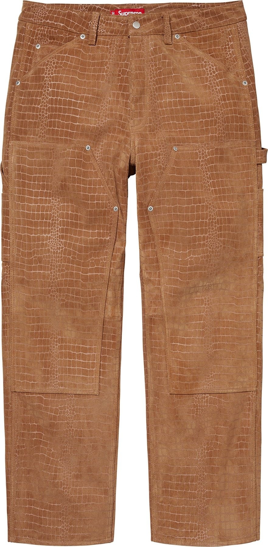 Suede Double Knee Painter Pant view 8